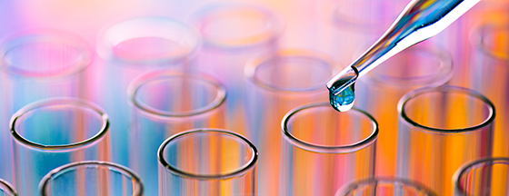 science laboratory test tubes, lab equipment for research new medical