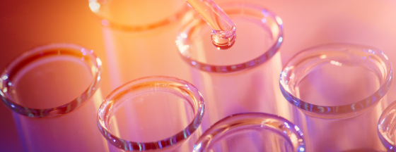 test tubes and a pipette