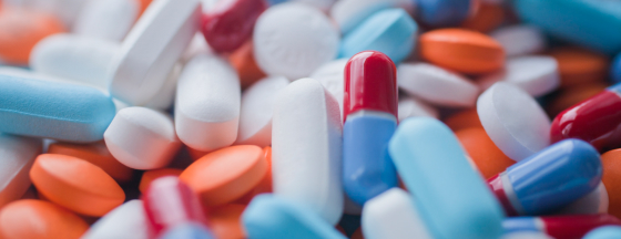 Assorted pharmaceutical pills