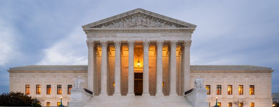 Facade of the Supreme Court of the United States