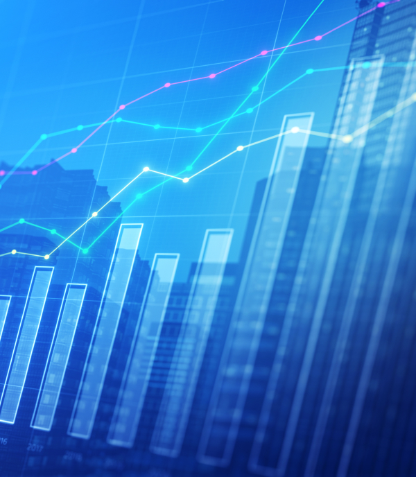 graphic representing financial data