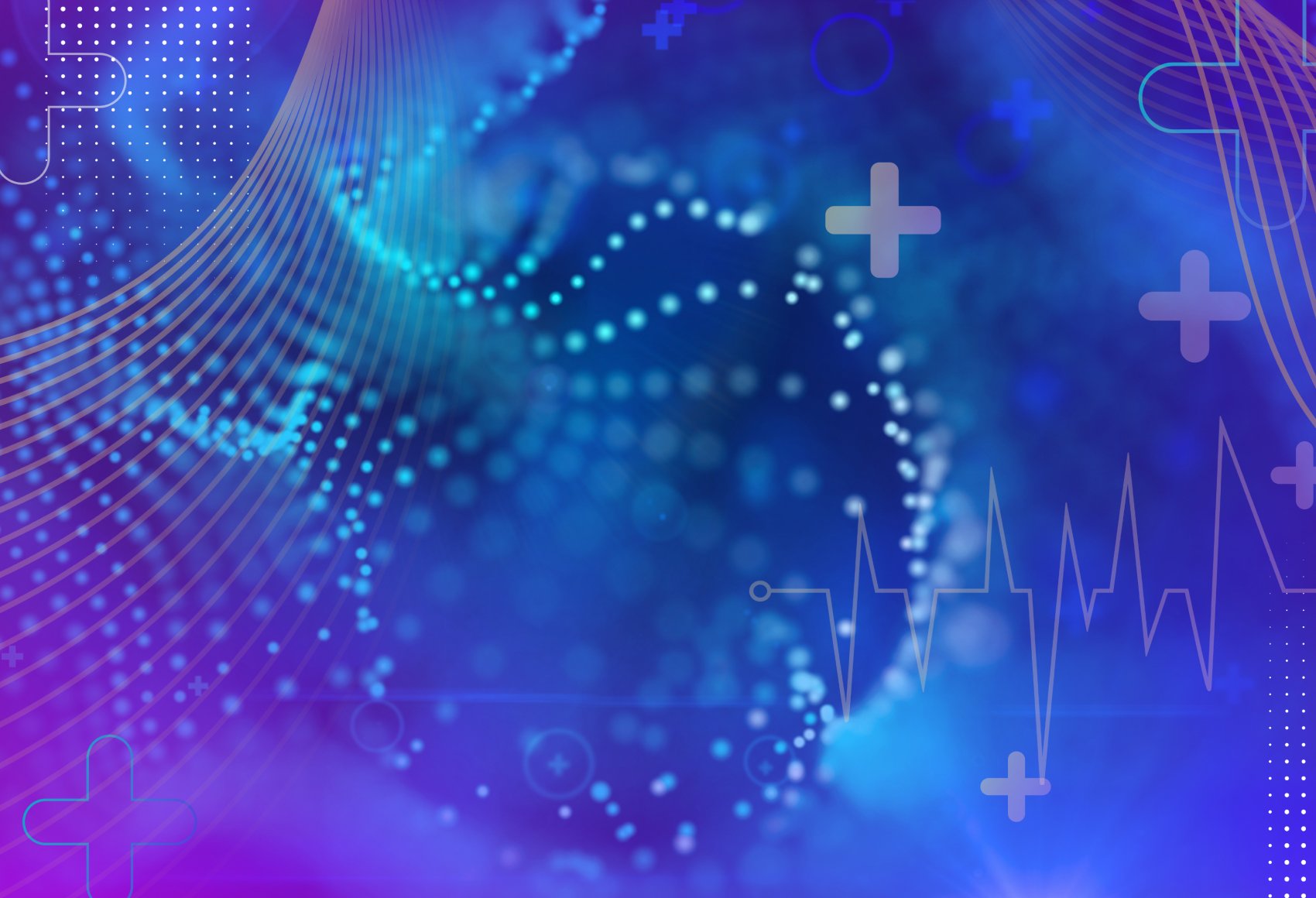 A vibrant gradient of purple and blue hues