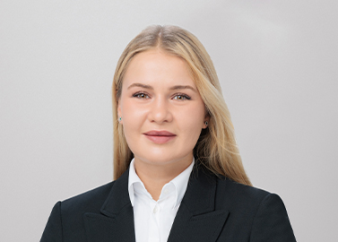 Olha Polishchuk, Goodwin Procter LLP Associate, practices Private Equity and Debt Finance