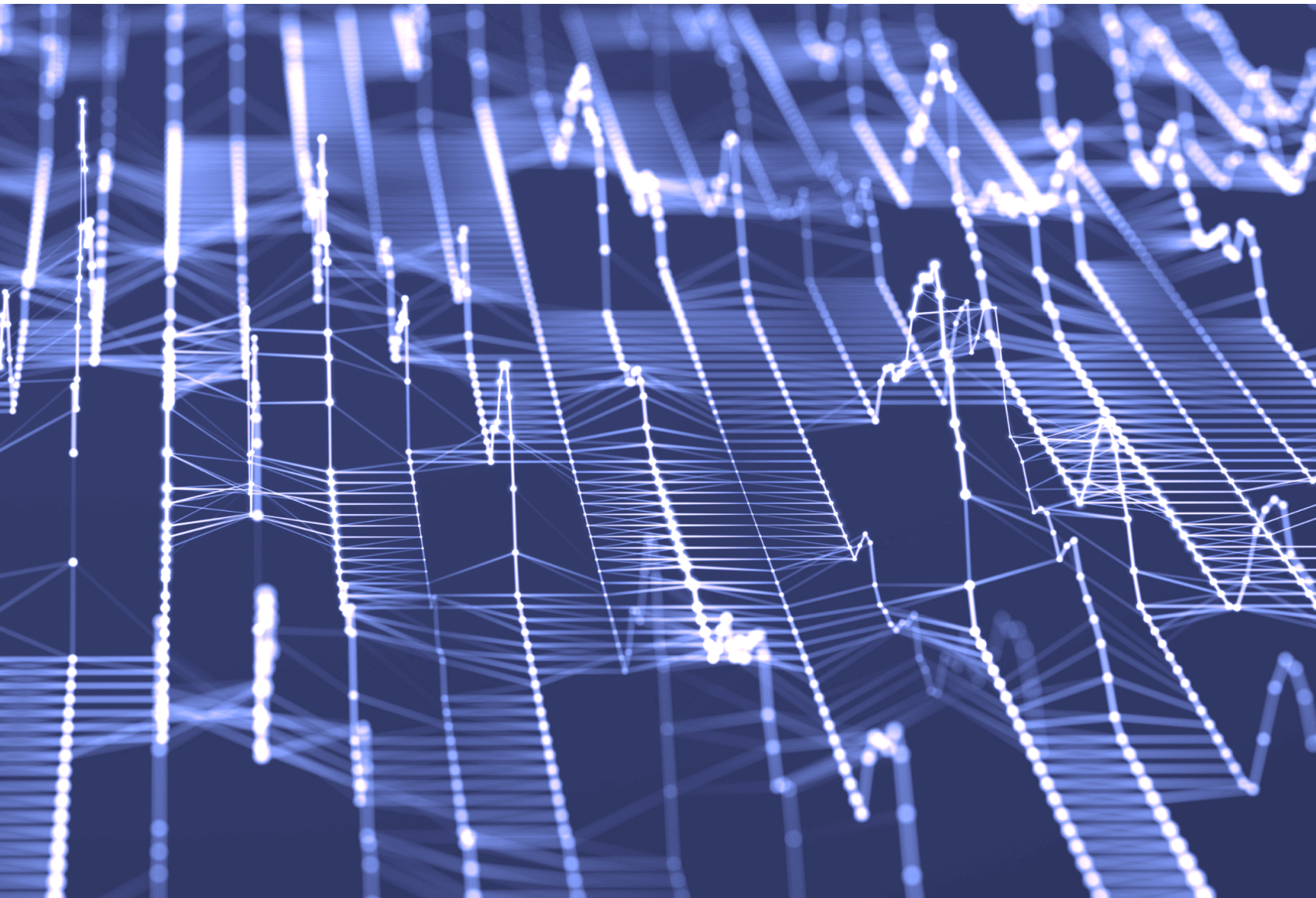 Visual representation of the stock market