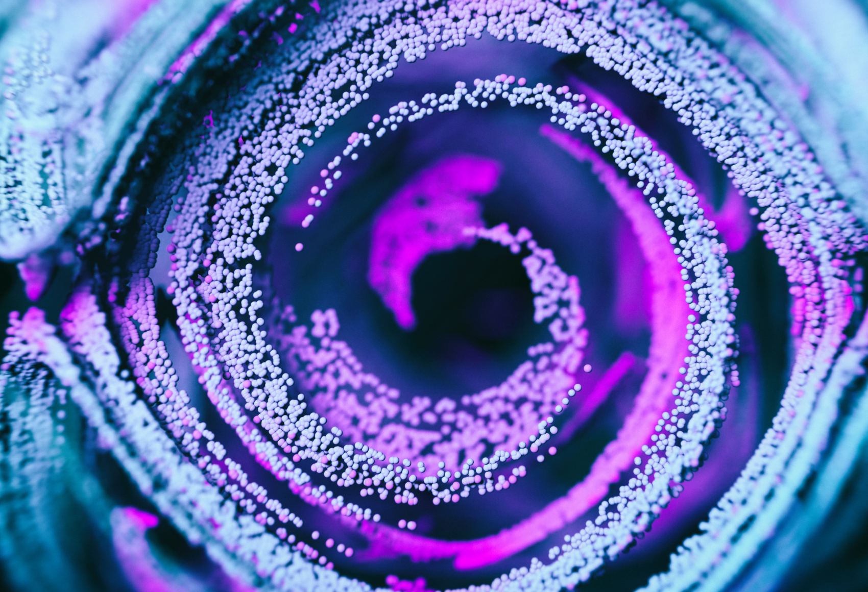 Blue and purple swirl