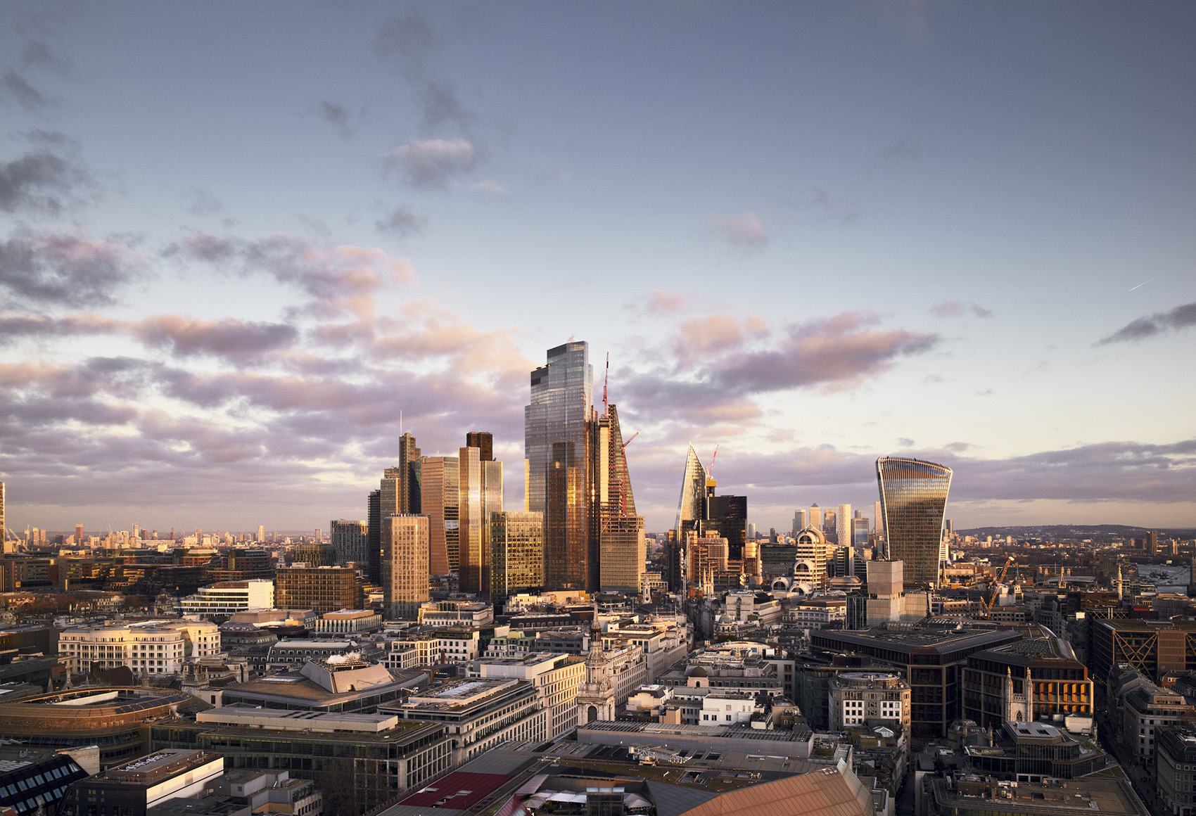 British urban cityscape