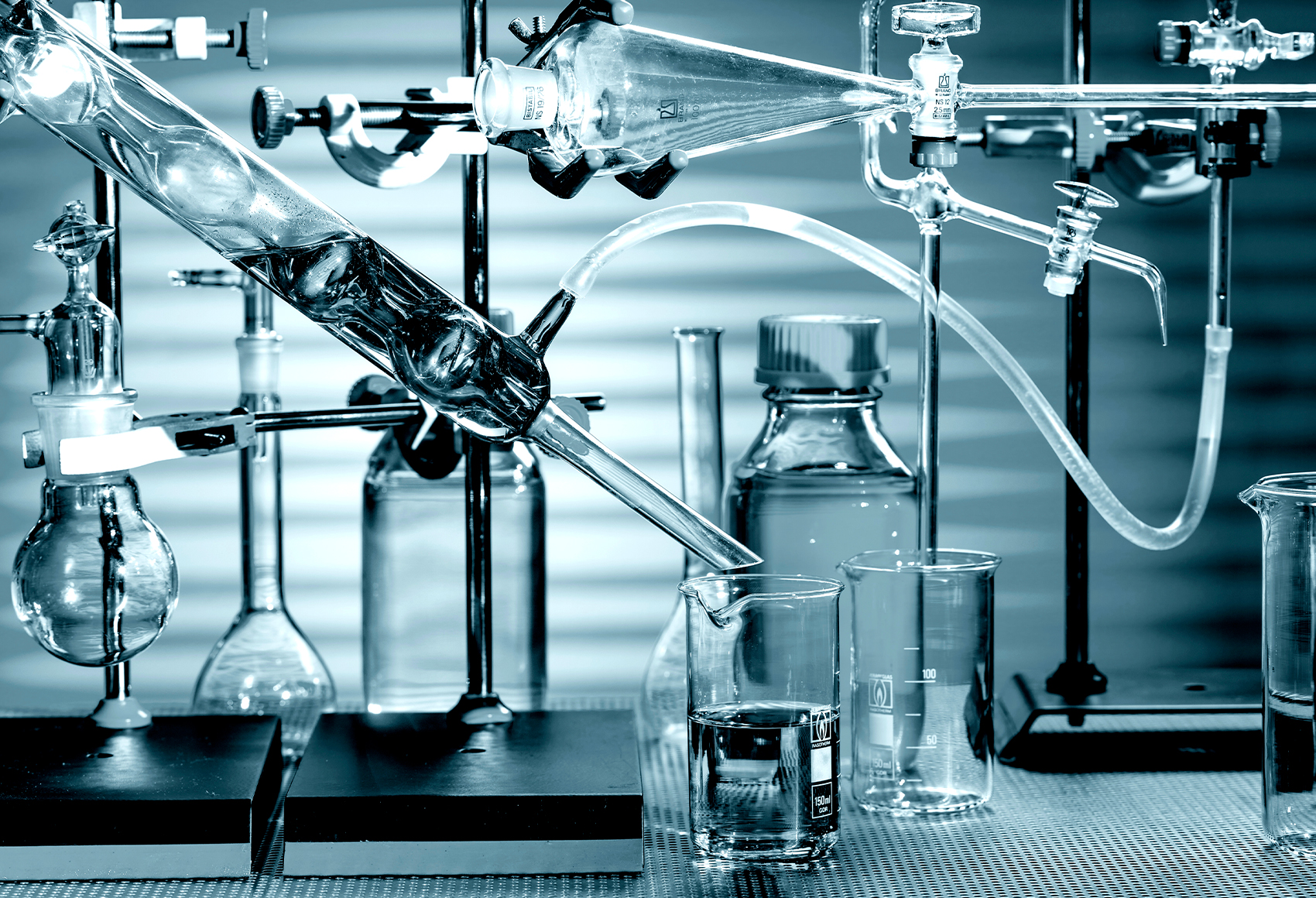 Medical equipment in a lab